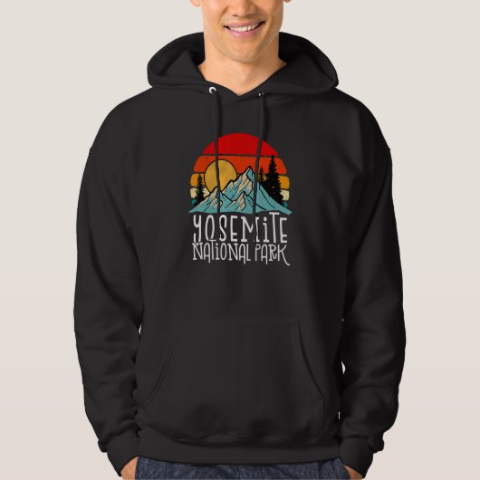 Yosemite National Park California National Park Hoodie (Voorkant)
