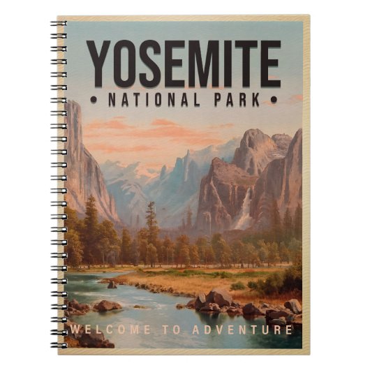 Yosemite National Park California Notitieboek (Voorkant)