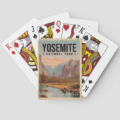 Yosemite National Park California  Pokerkaarten (Achterkant)