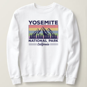 Yosemite National Park California Retro Hiking Trui