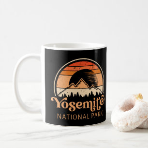 Yosemite National Park California Retro  Koffiemok