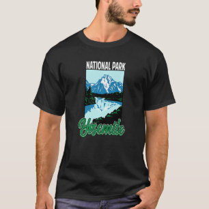Yosemite National Park California retro st. T-shirt