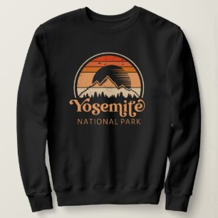 Yosemite National Park California Retro  Trui