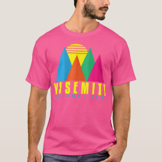 Yosemite National Park-California Souvenir-Hiking T-shirt