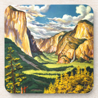 Yosemite National Park California Travel Art Bier Onderzetter