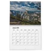 Yosemite National Park - California USA Calendrier (Jan 2026)