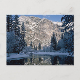 Yosemite National Park, California, Verenigde Stat Briefkaart