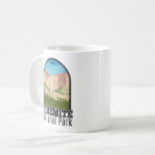 Yosemite National Park California Waterfall Koffiemok (Voorkant links)