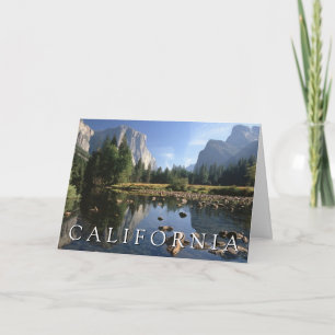 Yosemite National Park   Californië Bedankkaart