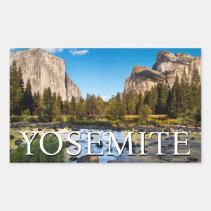 Yosemite National Park, Californië Rechthoekige Sticker