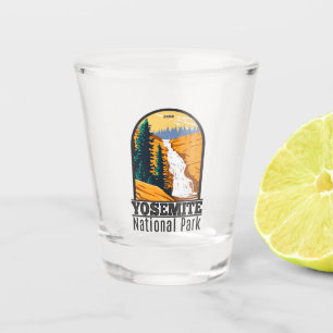 Yosemite National Park Chilnualna Herfsten Califor Shot Glas