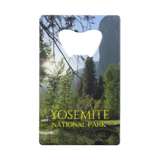Yosemite National Park Credit Kaart Bottle Open Kredietkaart Flessenopener