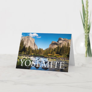 Yosemite National Park   Gefeliciteerd Kaart