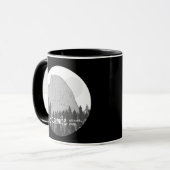Yosemite National Park Half Dome Black White Mok (Voorkant links)