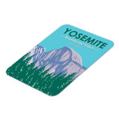 Yosemite National Park Half Dome California Magneet (Linkerzijde)