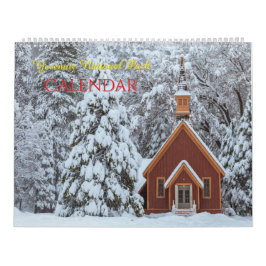 Yosemite National Park Landschappen Kalender