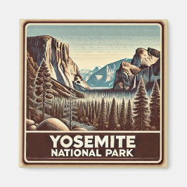 Yosemite National Park Magnet Magneet
