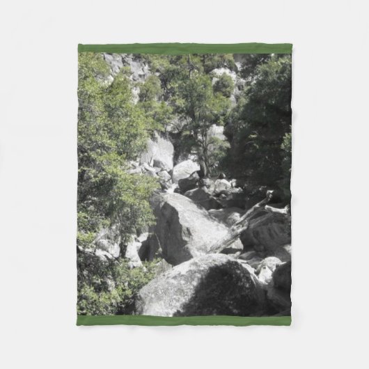 Yosemite National Park Natuur Fleece Blanket (Voorkant)