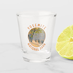 Yosemite National Park Paardrijden Reiskunst Shot Glas