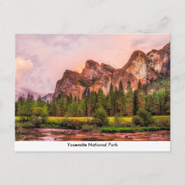 Yosemite National Park Post Card Briefkaart