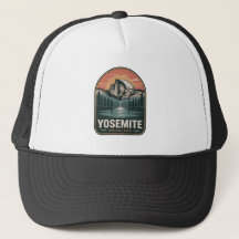 Yosemite National Park Retro Badge
