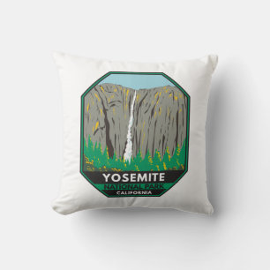Yosemite National Park Ribbon Herfsten California  Kussen