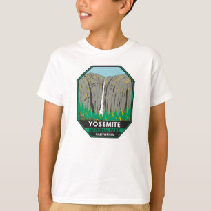 Yosemite National Park Ribbon Herfsten California T-shirt