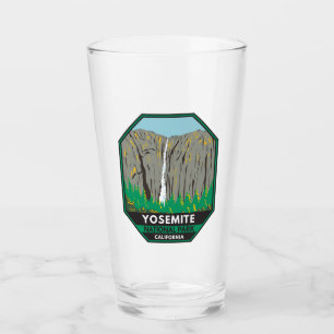 Yosemite National Park Ribbon Herfsten Californië Glas