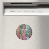 Yosemite National Park Round Magnet Magneet (Insitu (Vaatwasser))