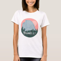 Yosemite National Park Roze Half Dome
