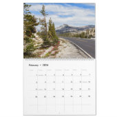 Yosemite National Park Schilderachtig Uitzichten Kalender (Feb 2026)
