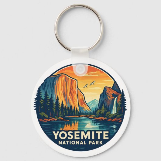 Yosemite National Park Sleutelhanger (Voorkant)