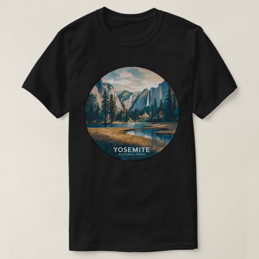 Yosemite National Park T-shirt (Design voorkant)
