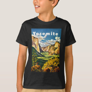 Yosemite National Park Travel Art T-shirt