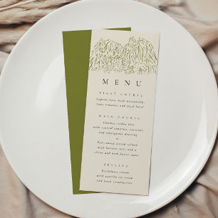 Yosemite National Park Trouwmenu Menu