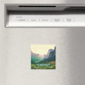 Yosemite National Park Valley Half Dome Magneet (Insitu (Vaatwasser))