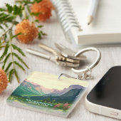 Yosemite National Park Valley Half Dome Sleutelhanger (Voorkant Rechts)