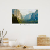Yosemite National Park Verschillend Uitzicht Poster (Keuken)