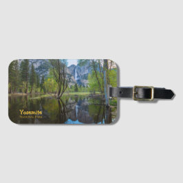 Yosemite National Park Waterfalls Bagagelabel