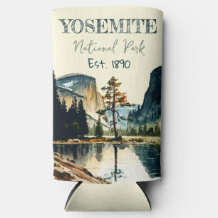 Yosemite National Park waterverf Halve koepel Zons