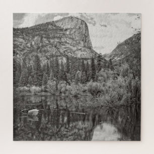 Yosemite North Dome - Mirror Lake - pc 20x20 - 676 Legpuzzel
