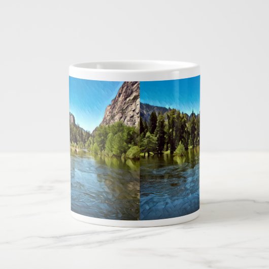 YOSEMITE OASIS Jumbo Mok (Voorkant)