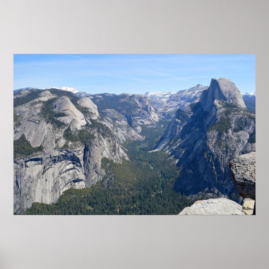 Yosemite op Glacier Point 3 Poster (Voorkant)