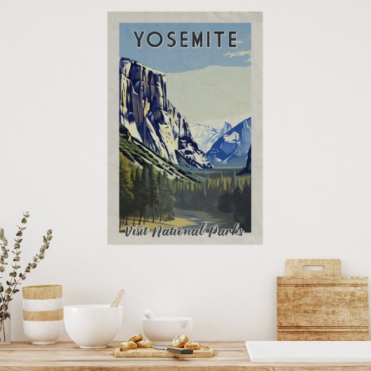 Yosemite Park Poster (Keuken)