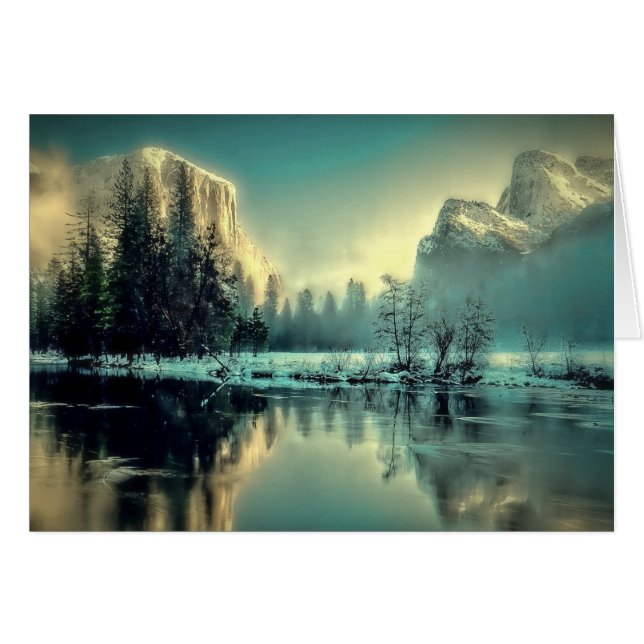 Yosemite Park Sunrise (Voorkant Horizontaal)