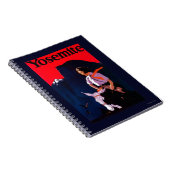 Yosemite  poster Yosemite, CA Notitieboek (Rechterzijde)