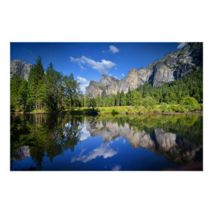 Yosemite Reflection Perfect Poster