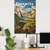 Yosemite-reis Poster (Thuiskantoor)