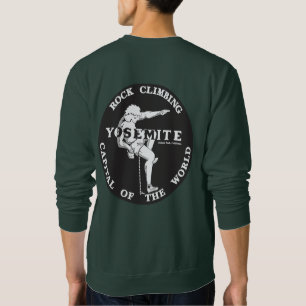 Yosemite Rock tijdens het beklimmen van Sweatshirt