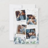 Yosemite | Routekaart bestemming bruiloft (Achterkant)